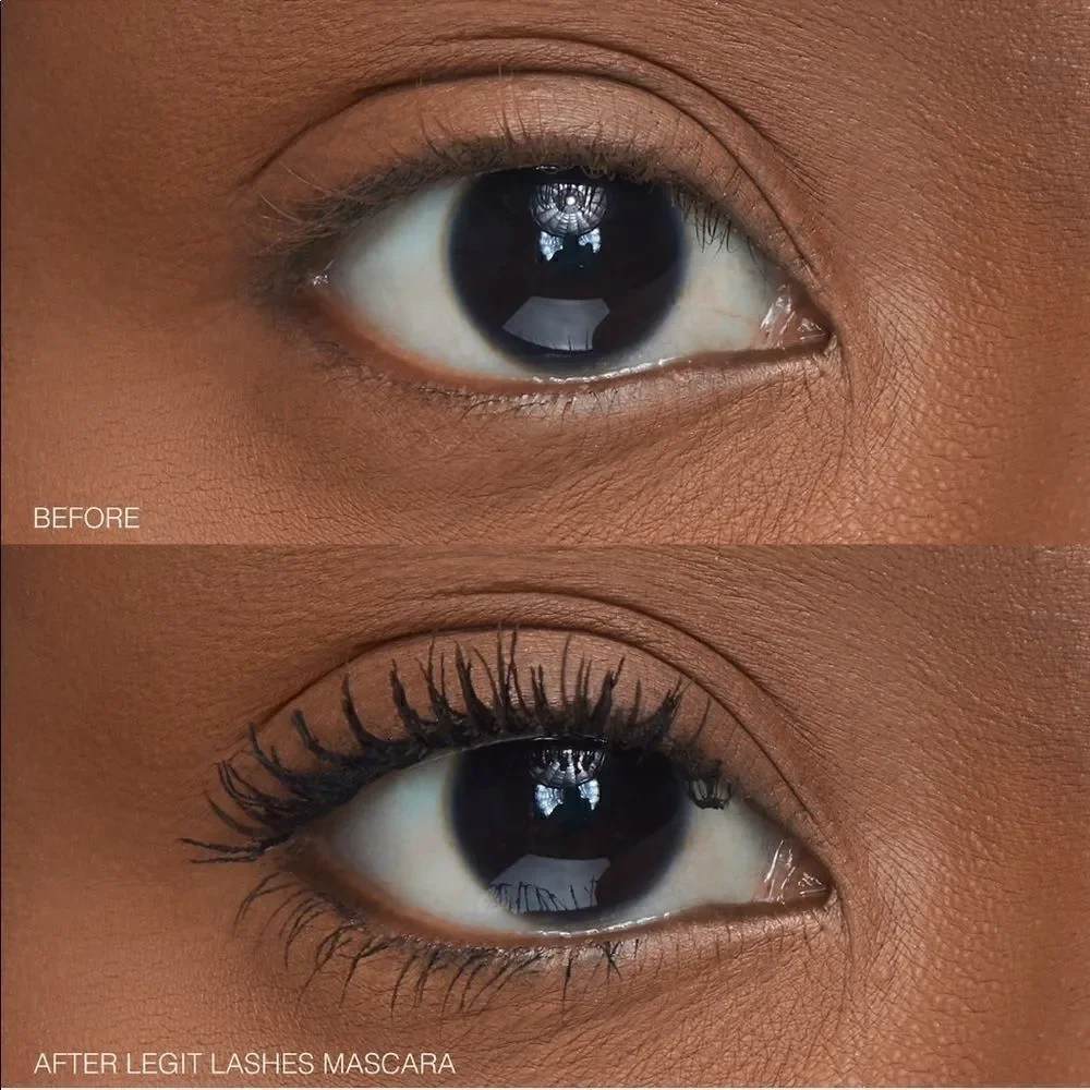 Huda Beauty Legit Lashes - New Color: Extreme Black New plus Ipsy bag